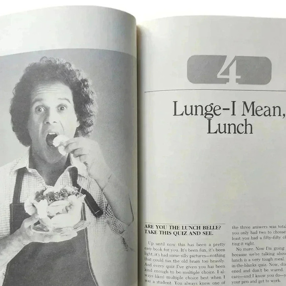 Vintage 1982 Never-Say-Diet Cookbook by Richard Simmons - Picture 5 of 15